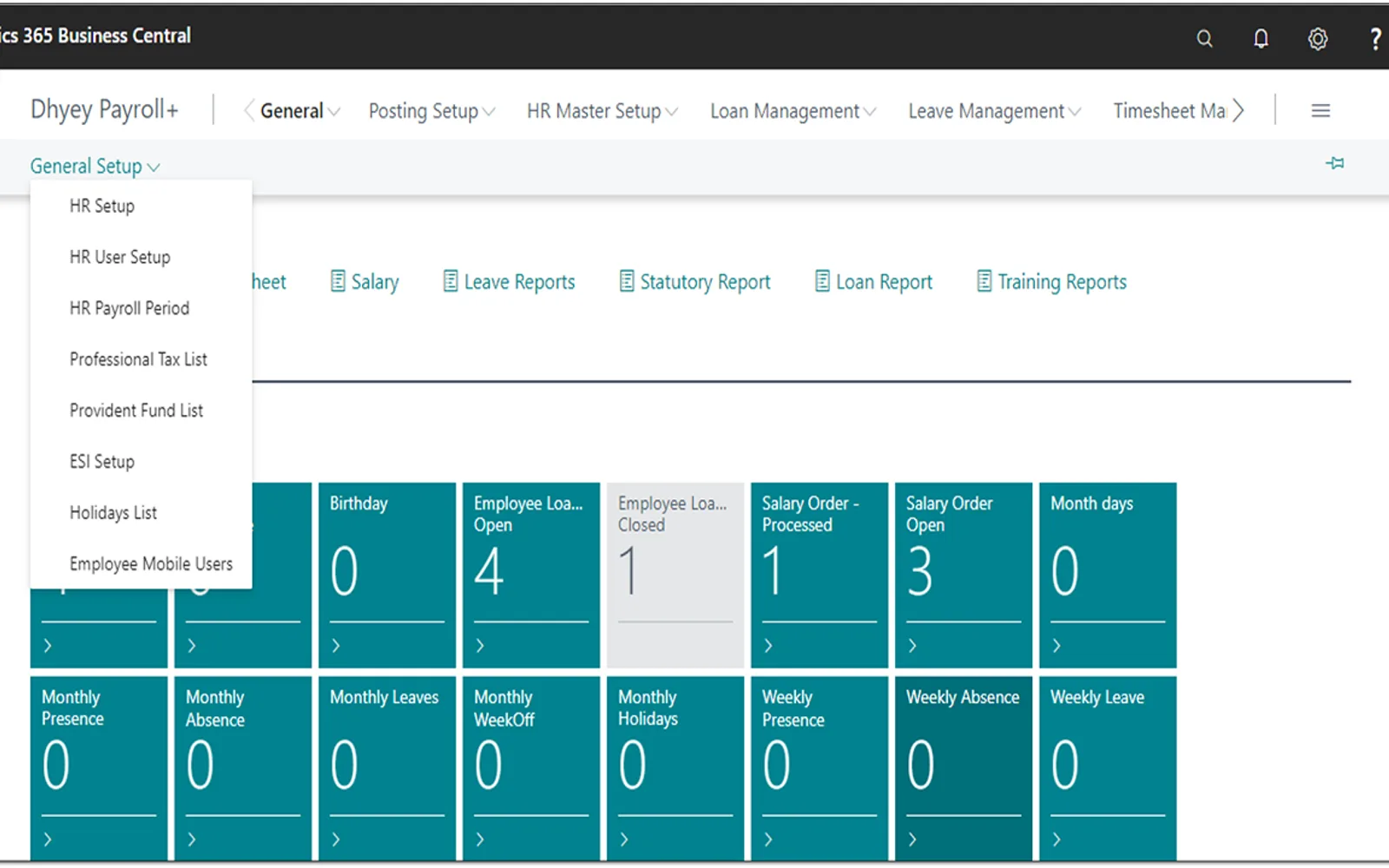 Payroll — screenshot from the Microsoft Marketplace listing