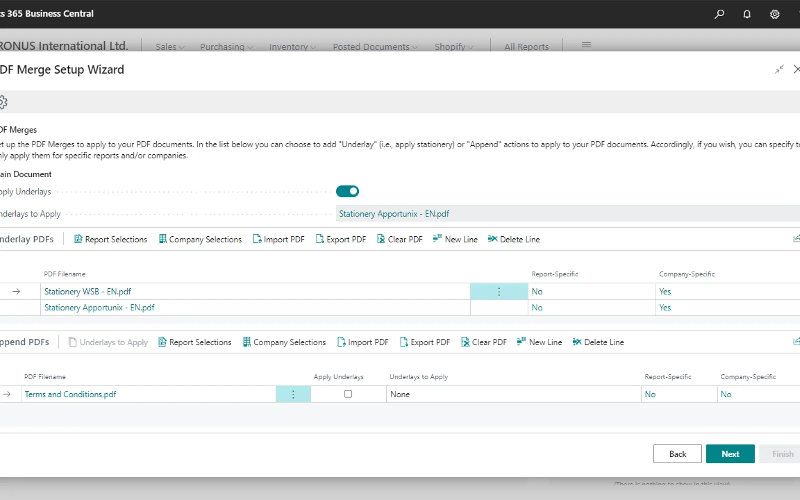 PDF Merge — screenshot from the Microsoft Marketplace listing