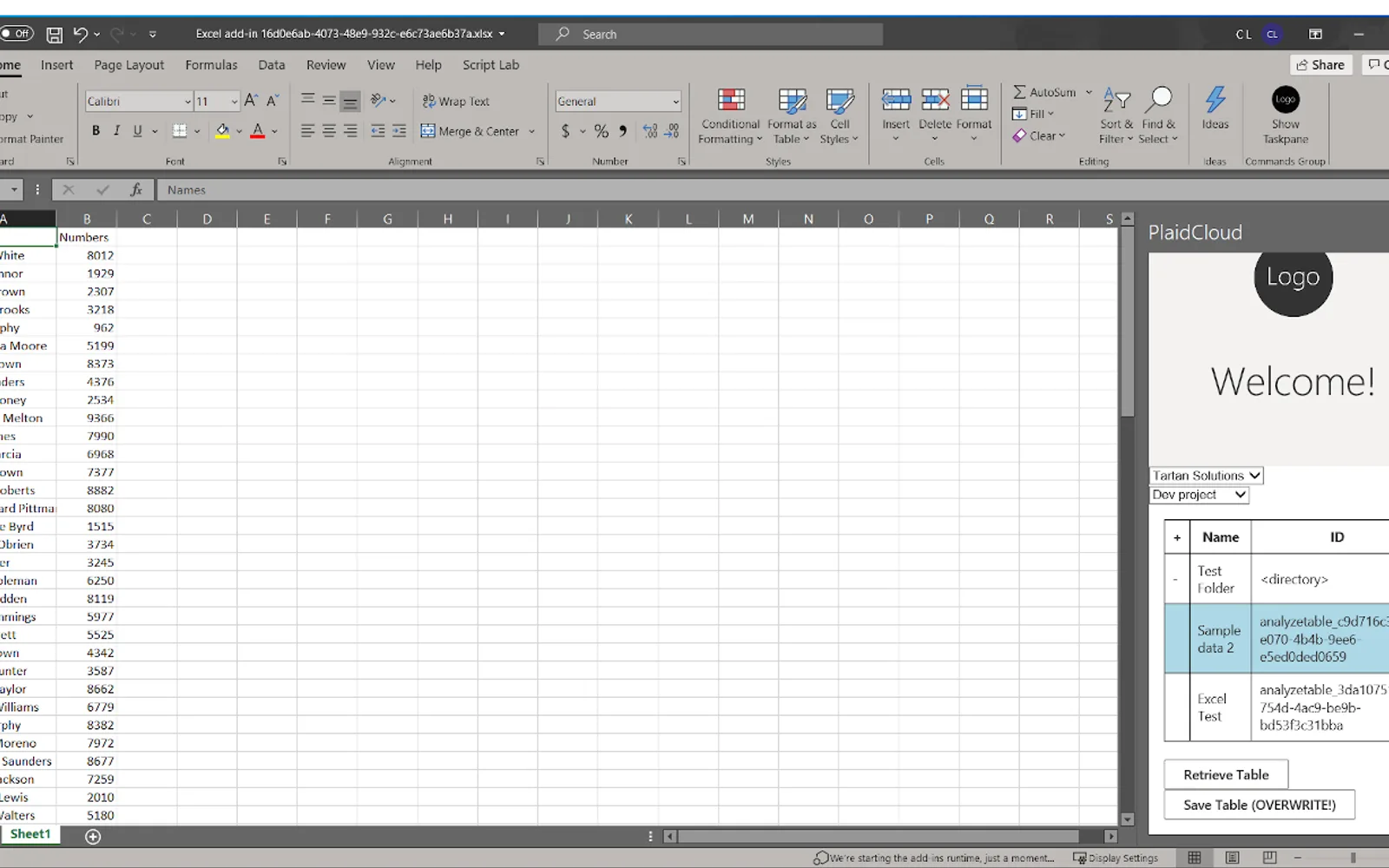 PlaidCloud — screenshot from the Microsoft Marketplace listing