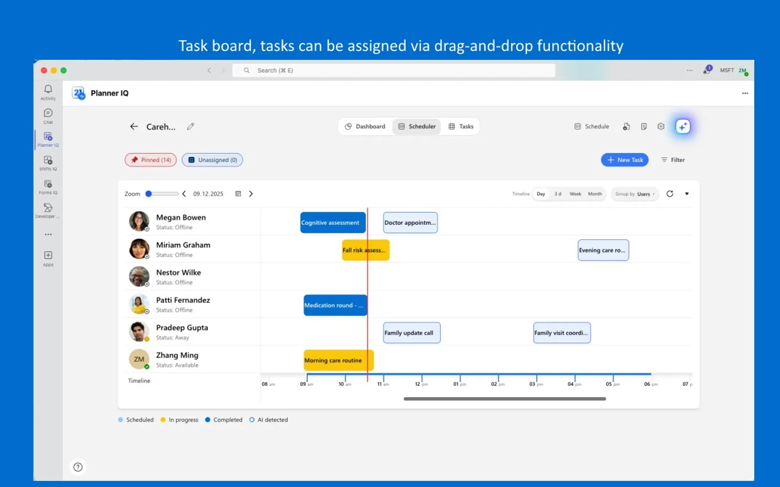 Planner IQ — screenshot from the Microsoft Marketplace listing