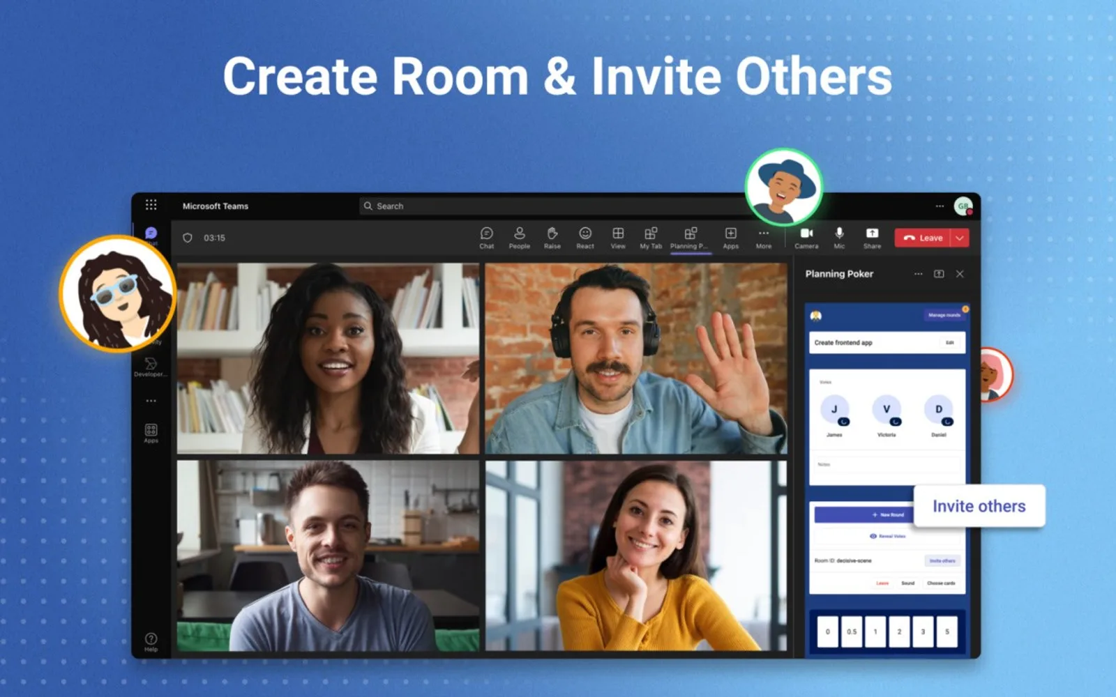 PlanningPoker.live — screenshot from the Microsoft Marketplace listing