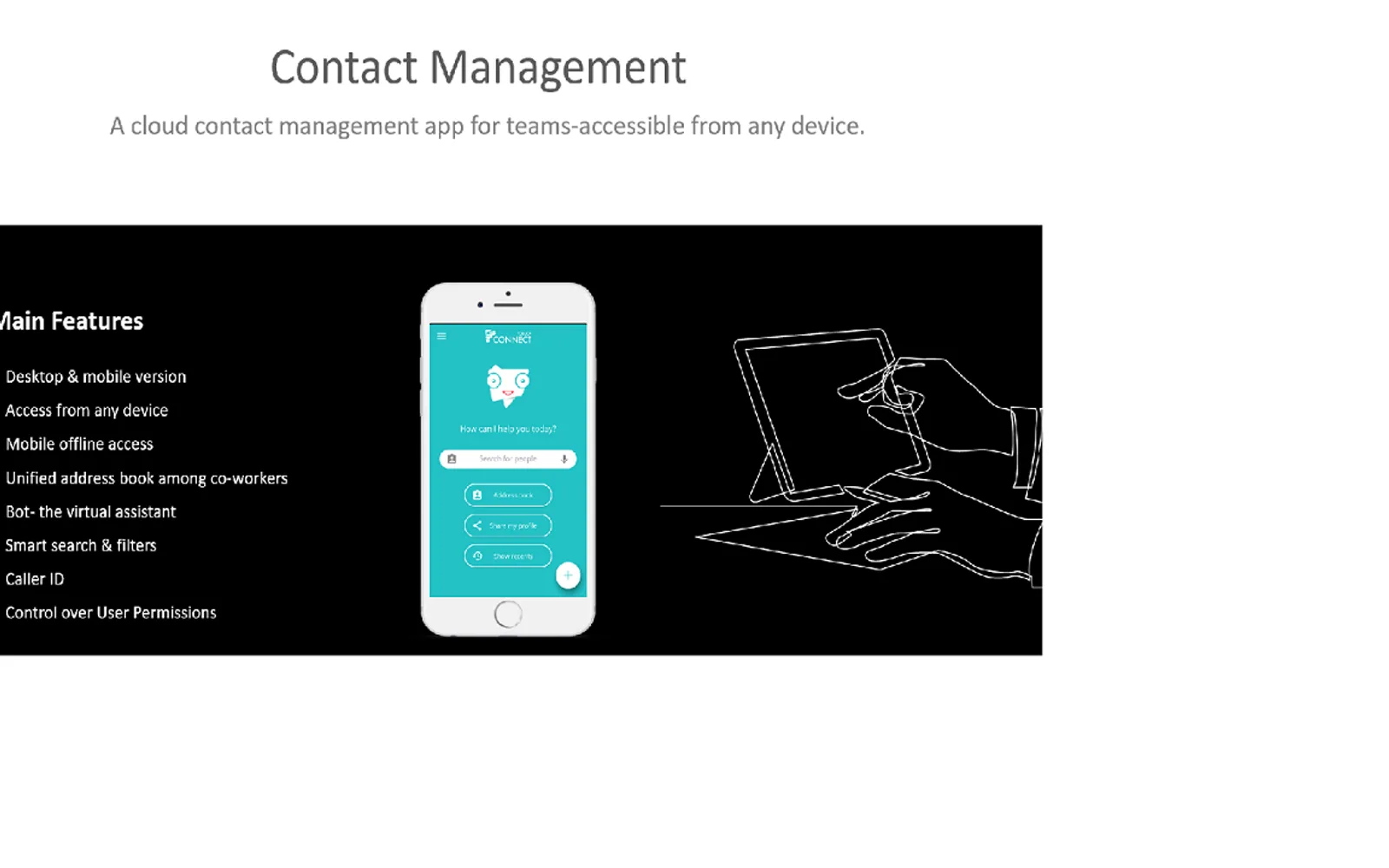 Pobuca Connect — screenshot from the Microsoft Marketplace listing