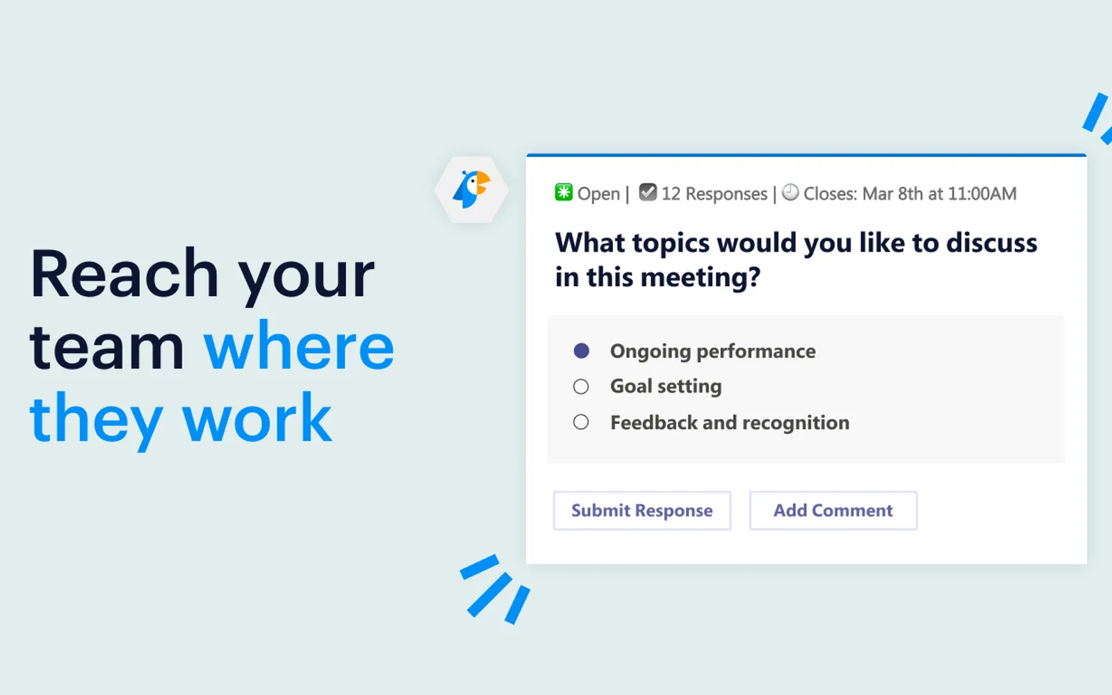 Polly — screenshot from the Microsoft Marketplace listing