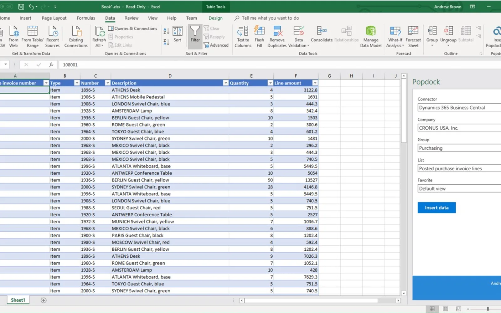 Popdock — screenshot from the Microsoft Marketplace listing