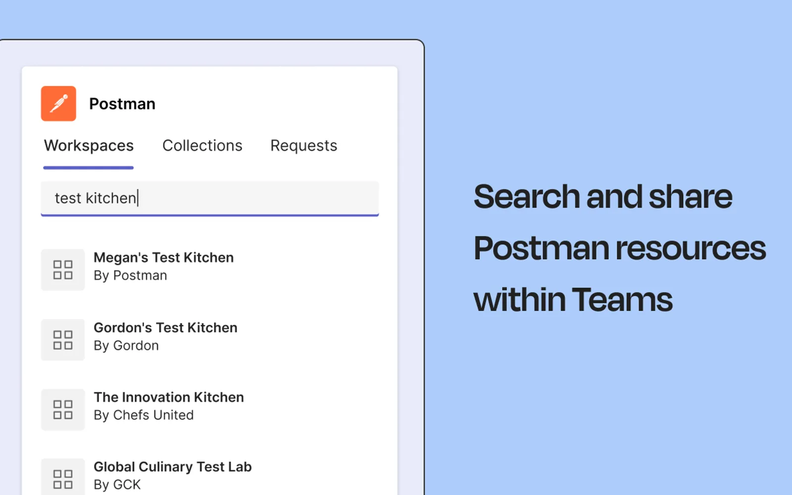 Postman — screenshot from the Microsoft Marketplace listing