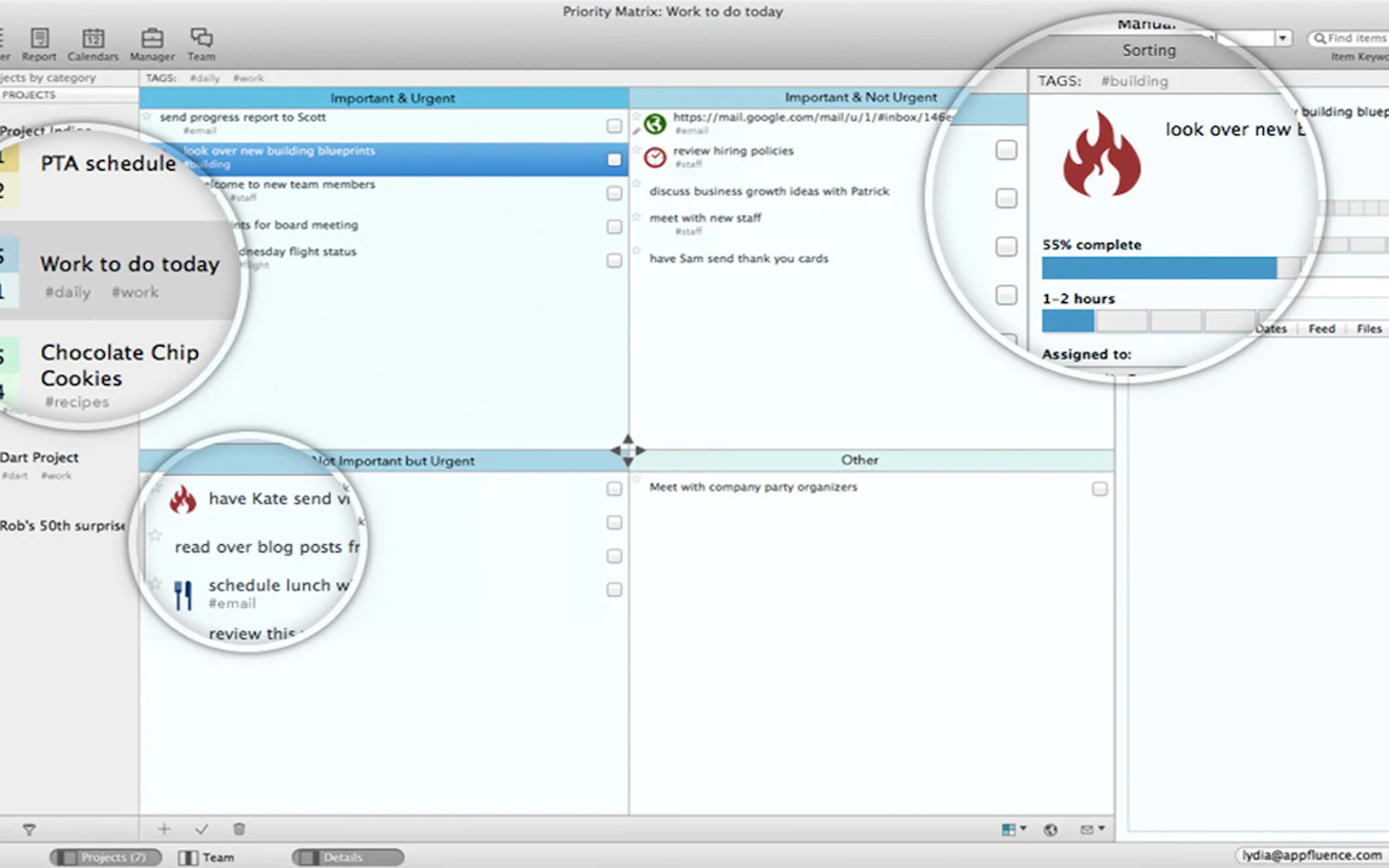 Priority Matrix — screenshot from the Microsoft Marketplace listing