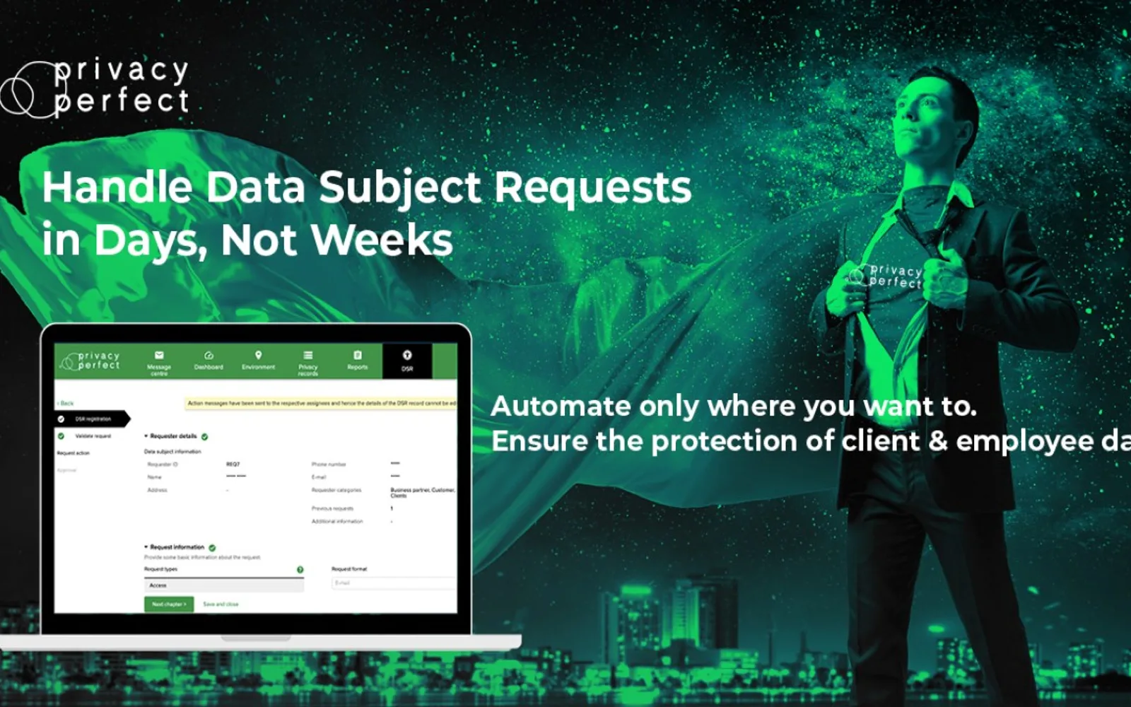 PrivacyPerfect — screenshot from the Microsoft Marketplace listing