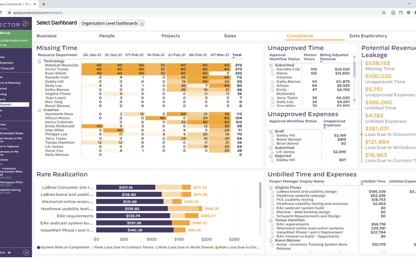 Projector PSA Software — screenshot from the Microsoft Marketplace listing