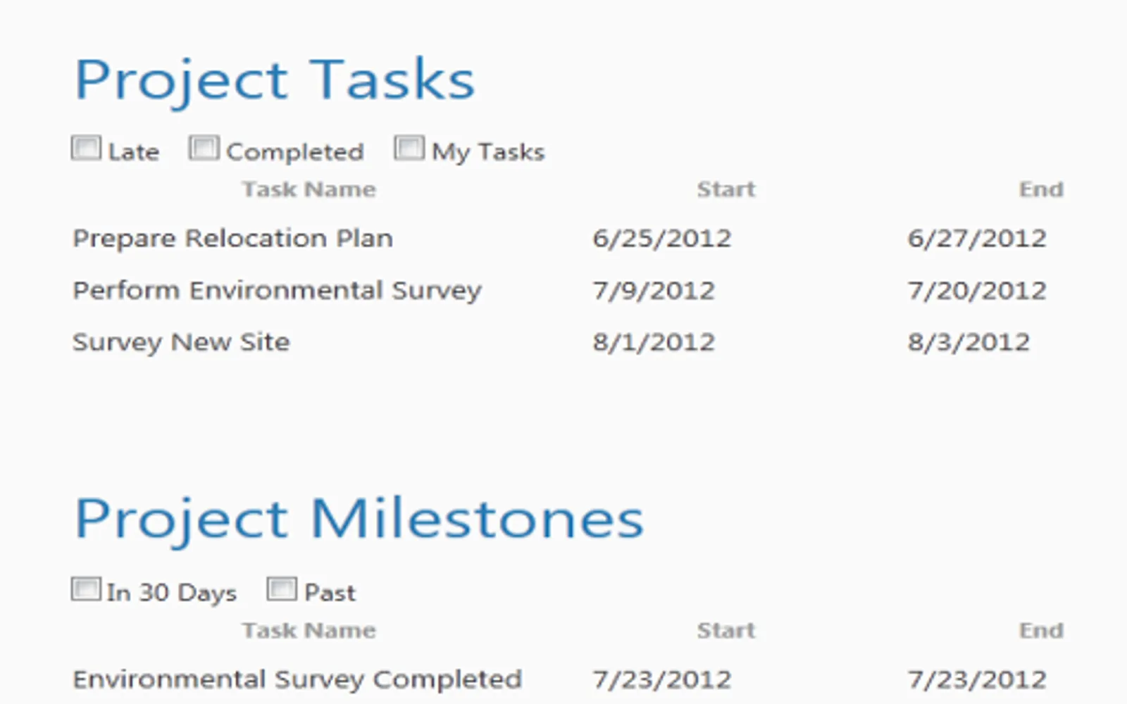 PROJILITY LiveWindow — screenshot from the Microsoft Marketplace listing