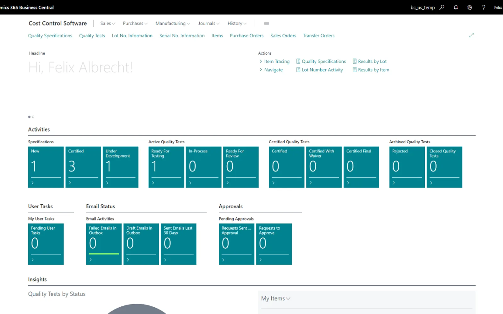 Quality Control — screenshot from the Microsoft Marketplace listing