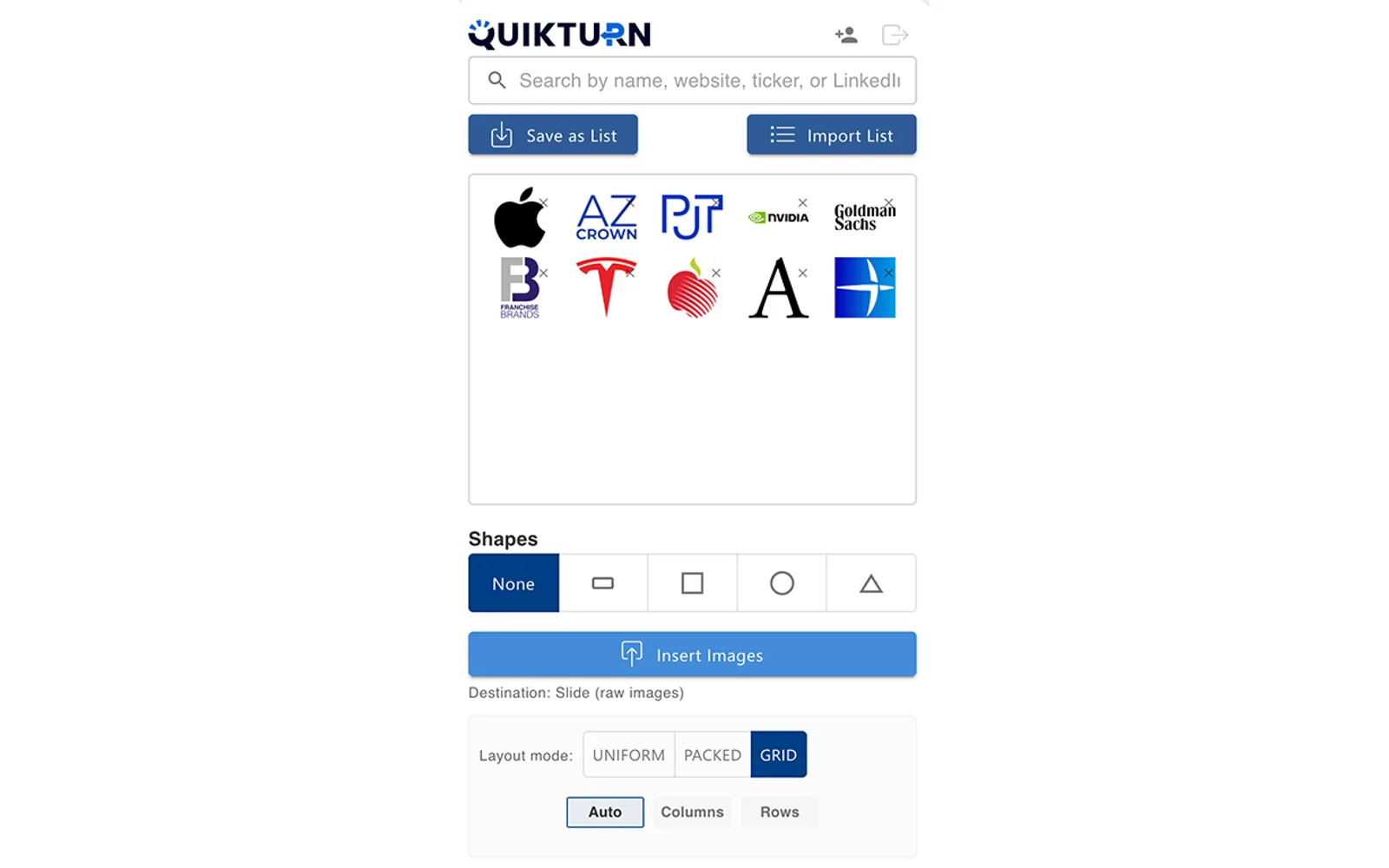 Quikturn — screenshot from the Microsoft Marketplace listing