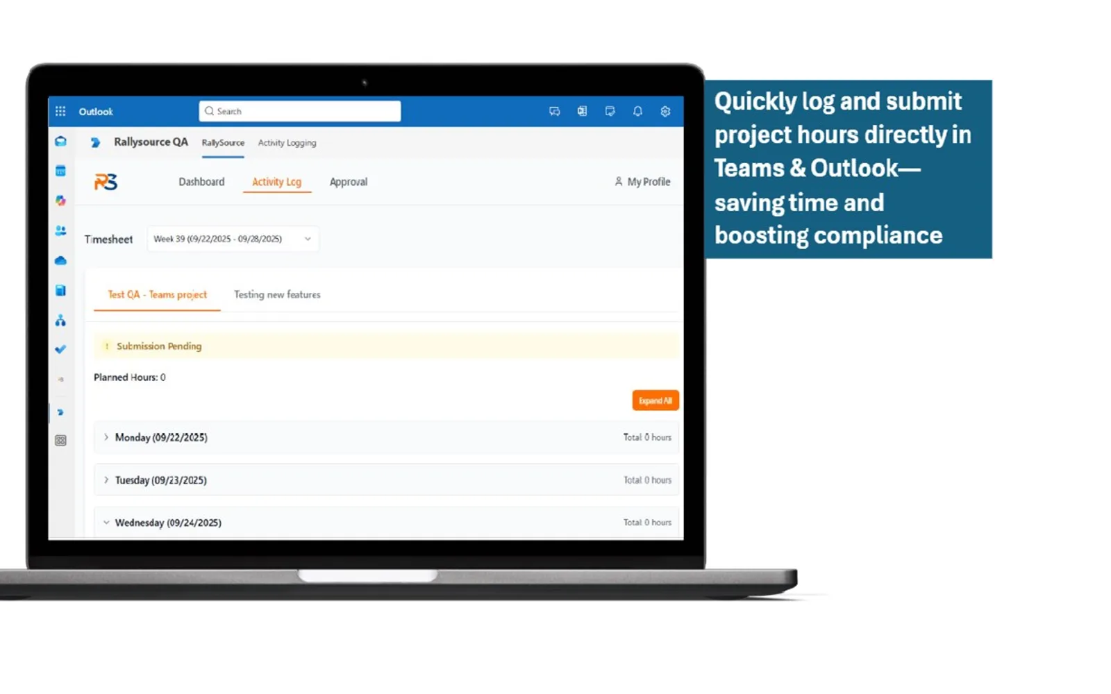 RallySource — screenshot from the Microsoft Marketplace listing