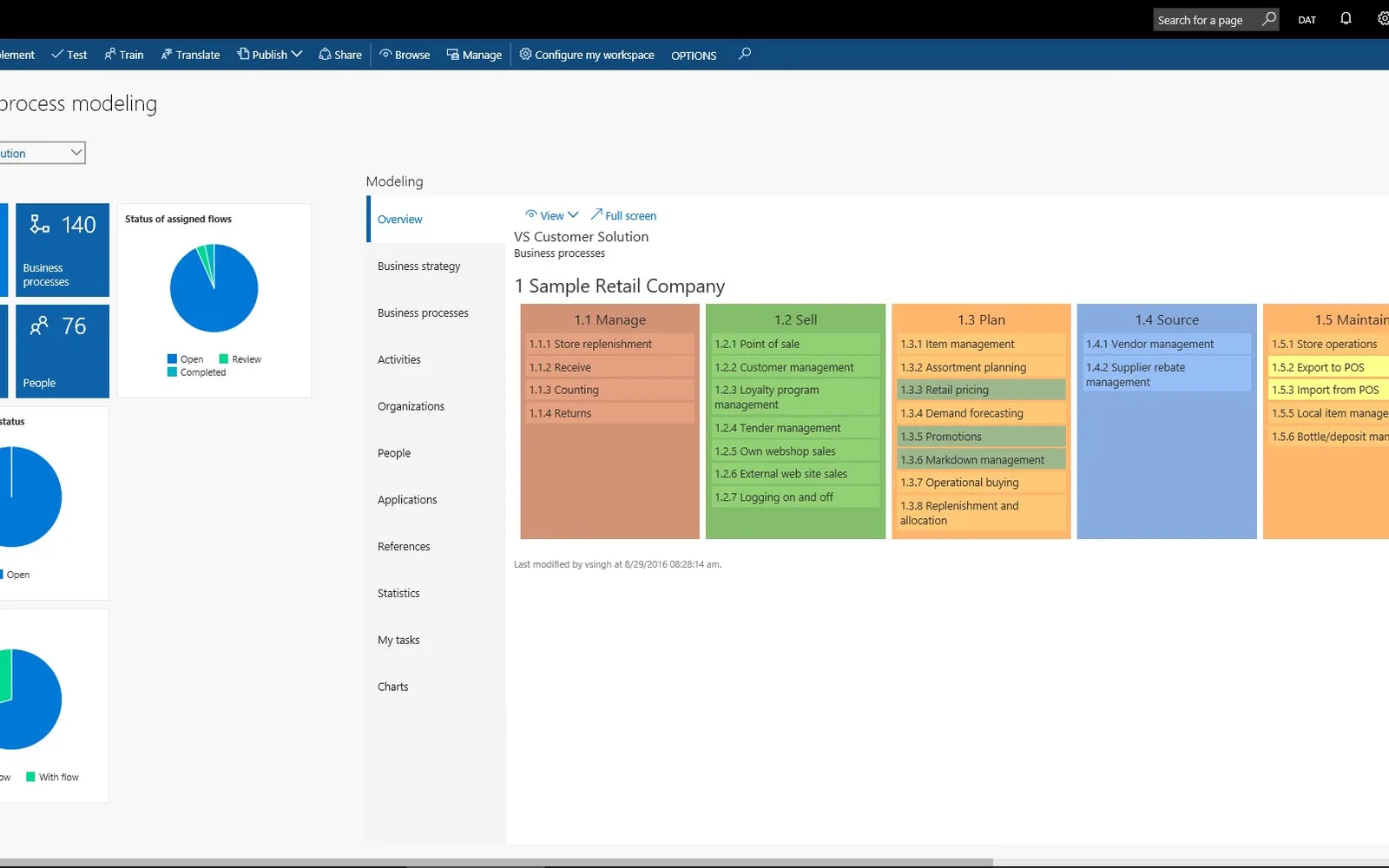 RapidValue BPM Suite — screenshot from the Microsoft Marketplace listing