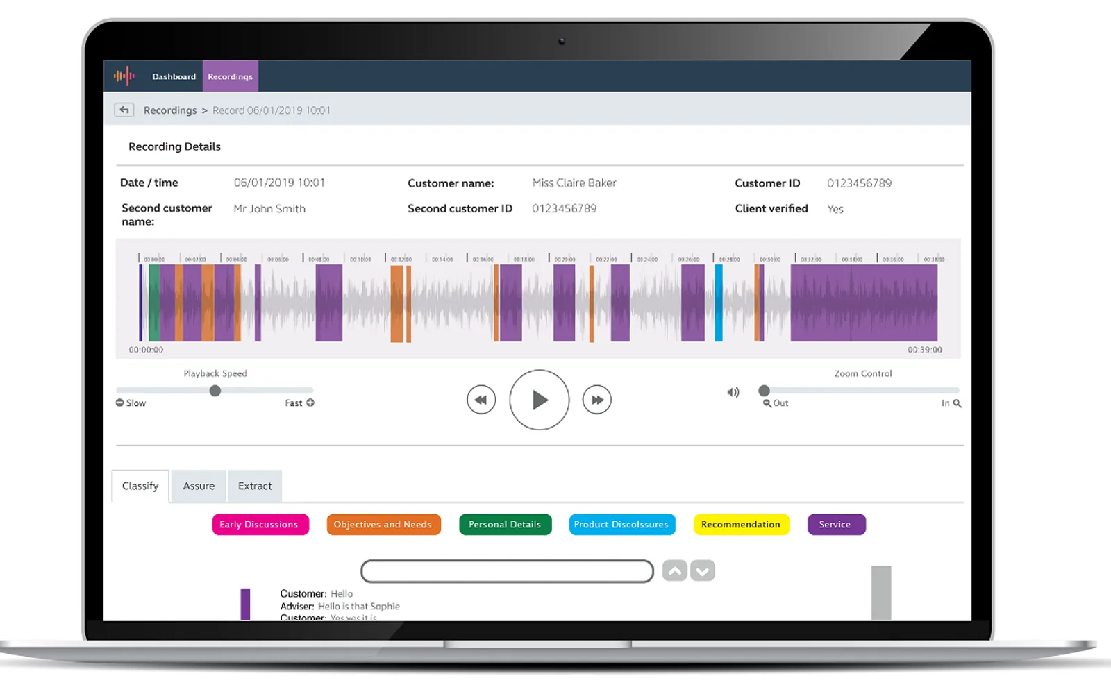Recordsure Capture — screenshot from the Microsoft Marketplace listing
