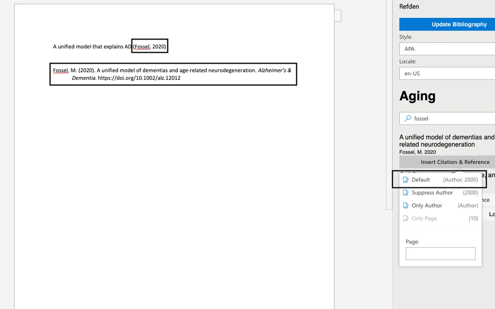 Refden — screenshot from the Microsoft Marketplace listing
