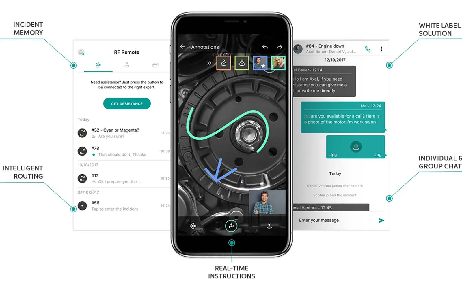 REFLEKT Remote — screenshot from the Microsoft Marketplace listing