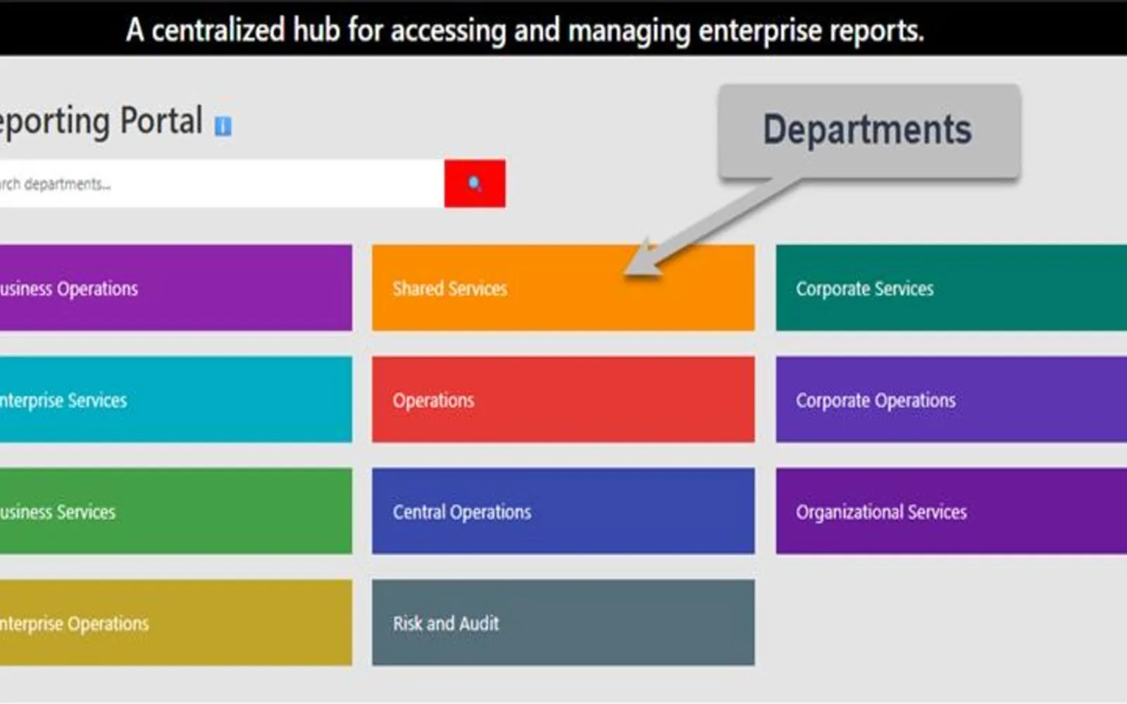 Reporting Portal — screenshot from the Microsoft Marketplace listing