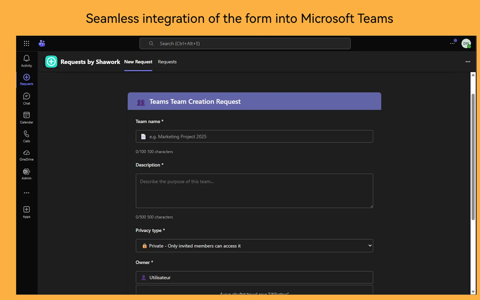 Requests by Shawork — screenshot from the Microsoft Marketplace listing