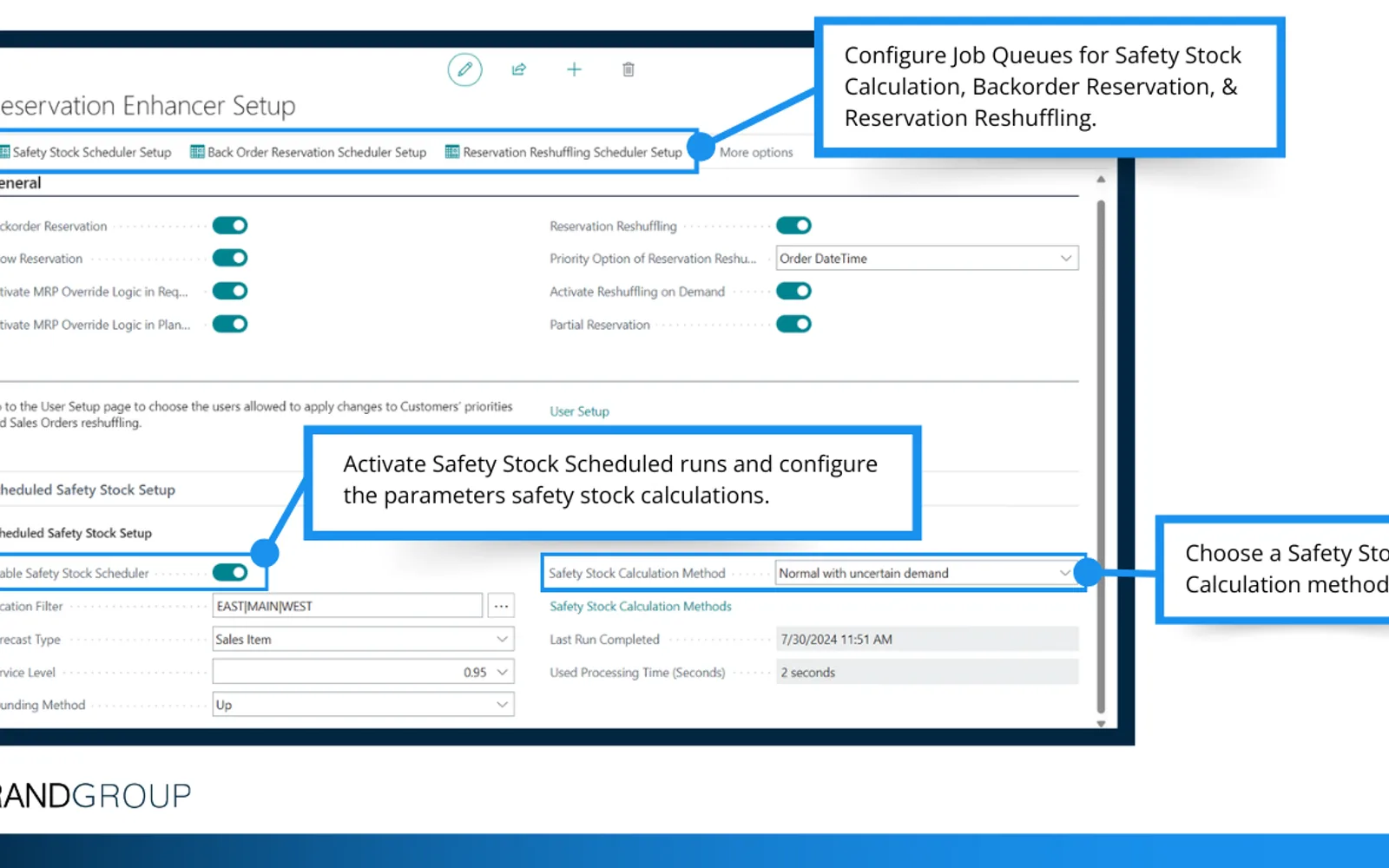 Reservation Enhancer — screenshot from the Microsoft Marketplace listing
