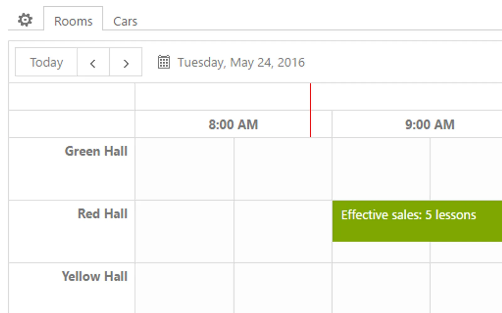Resource Reservation — screenshot from the Microsoft Marketplace listing