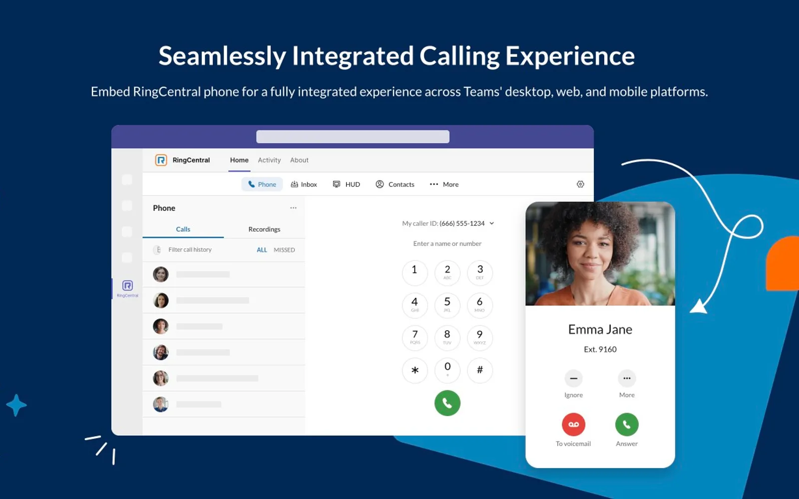 RingCentral — screenshot from the Microsoft Marketplace listing