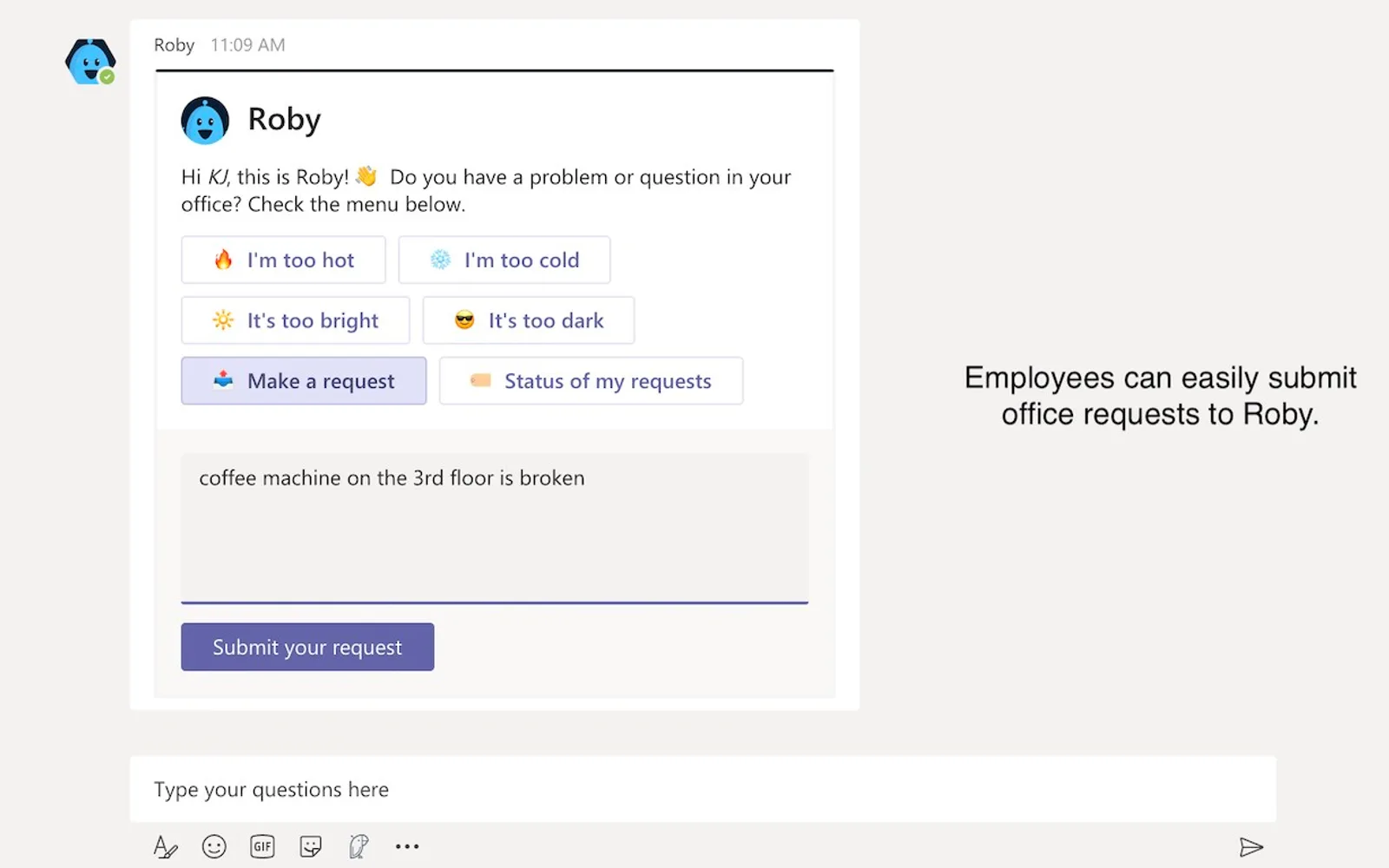 Roby — screenshot from the Microsoft Marketplace listing