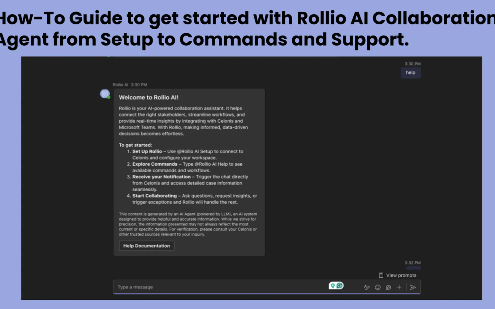 Rollio AI — screenshot from the Microsoft Marketplace listing