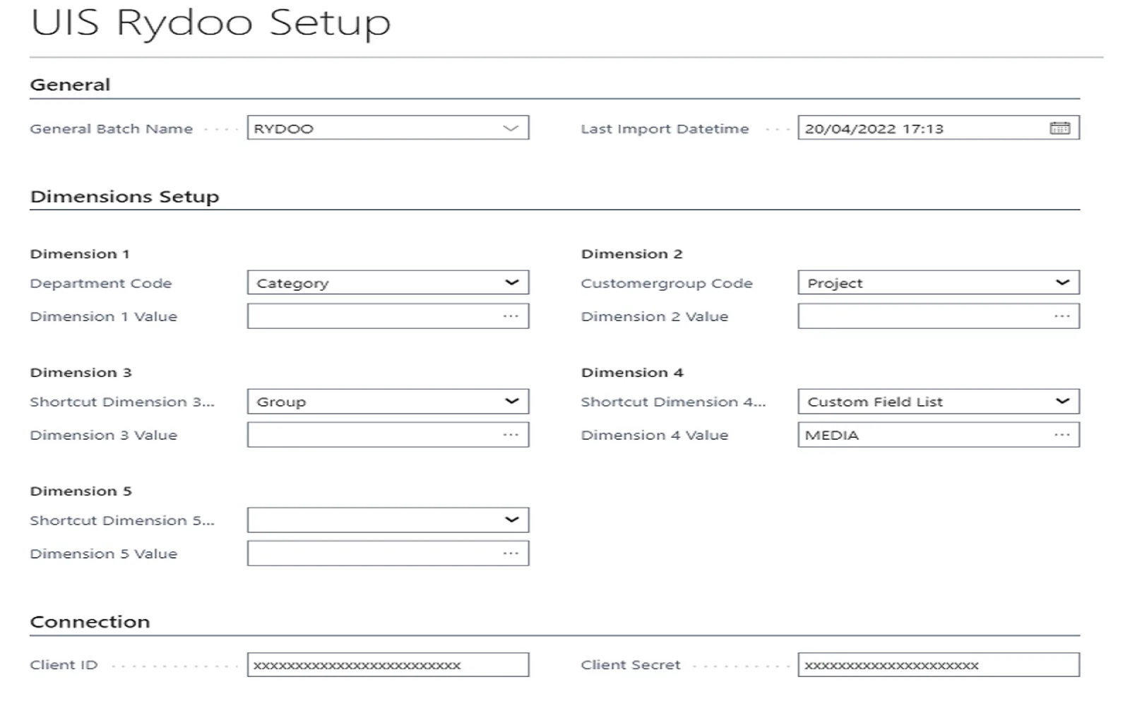 Rydoo Connector — screenshot from the Microsoft Marketplace listing