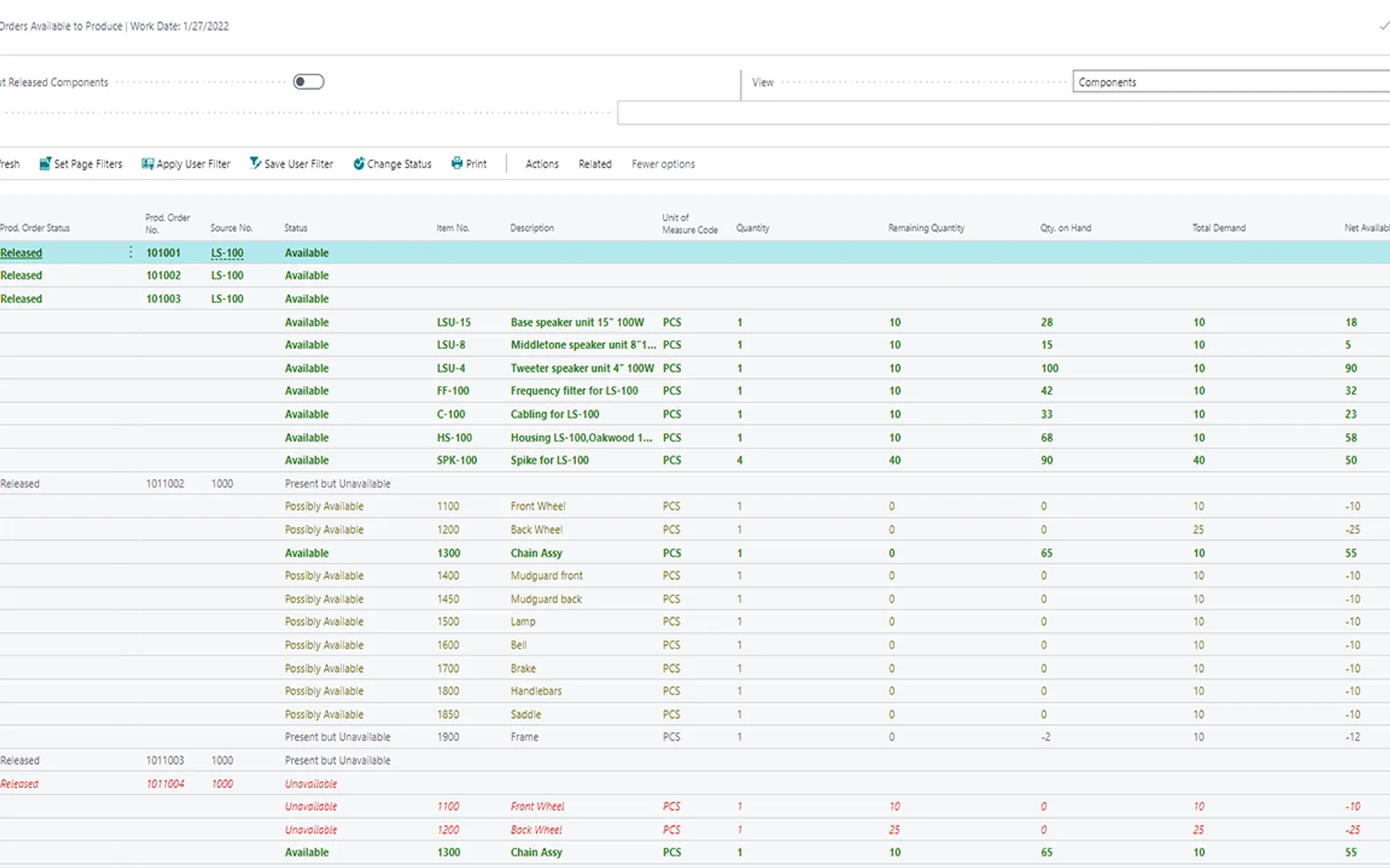 Sabre Production — screenshot from the Microsoft Marketplace listing