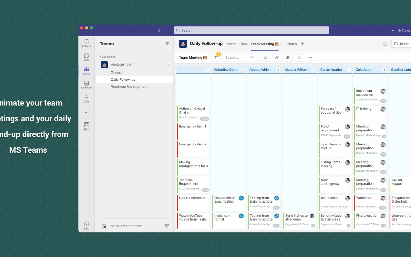Sciforma Deliver — screenshot from the Microsoft Marketplace listing
