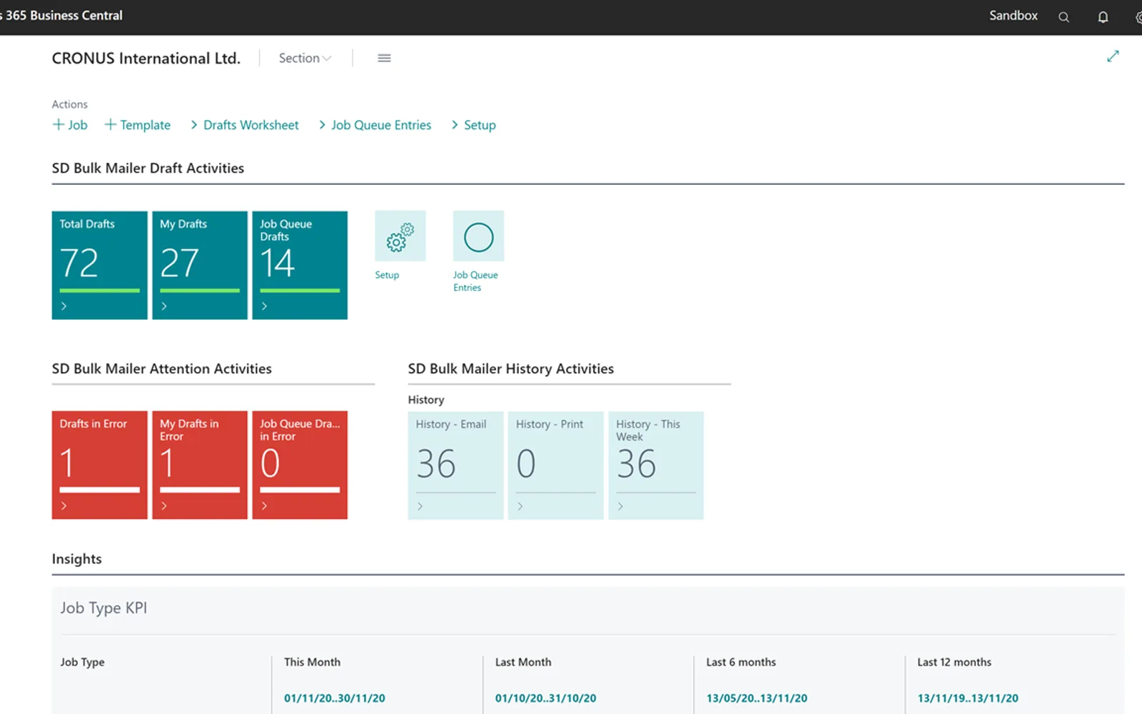 SD Bulk Mailer — screenshot from the Microsoft Marketplace listing