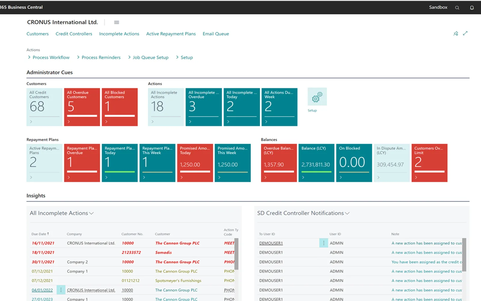 SD Credit Controller — screenshot from the Microsoft Marketplace listing