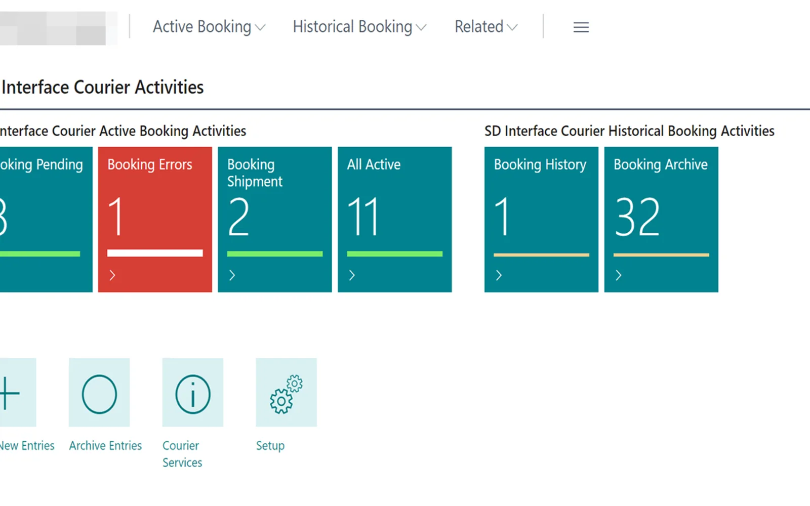SD Interface Courier — screenshot from the Microsoft Marketplace listing