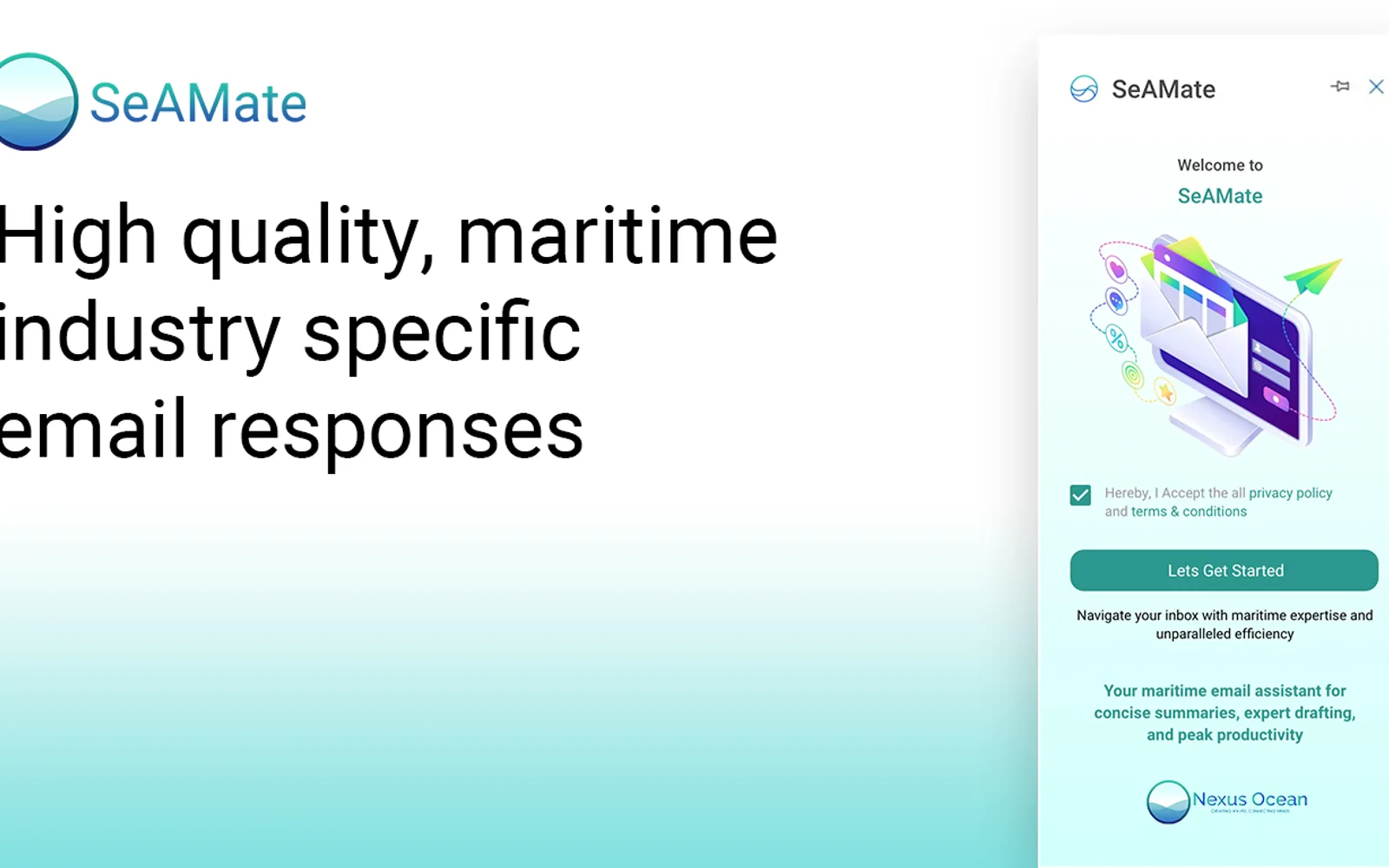 SeAMate — screenshot from the Microsoft Marketplace listing