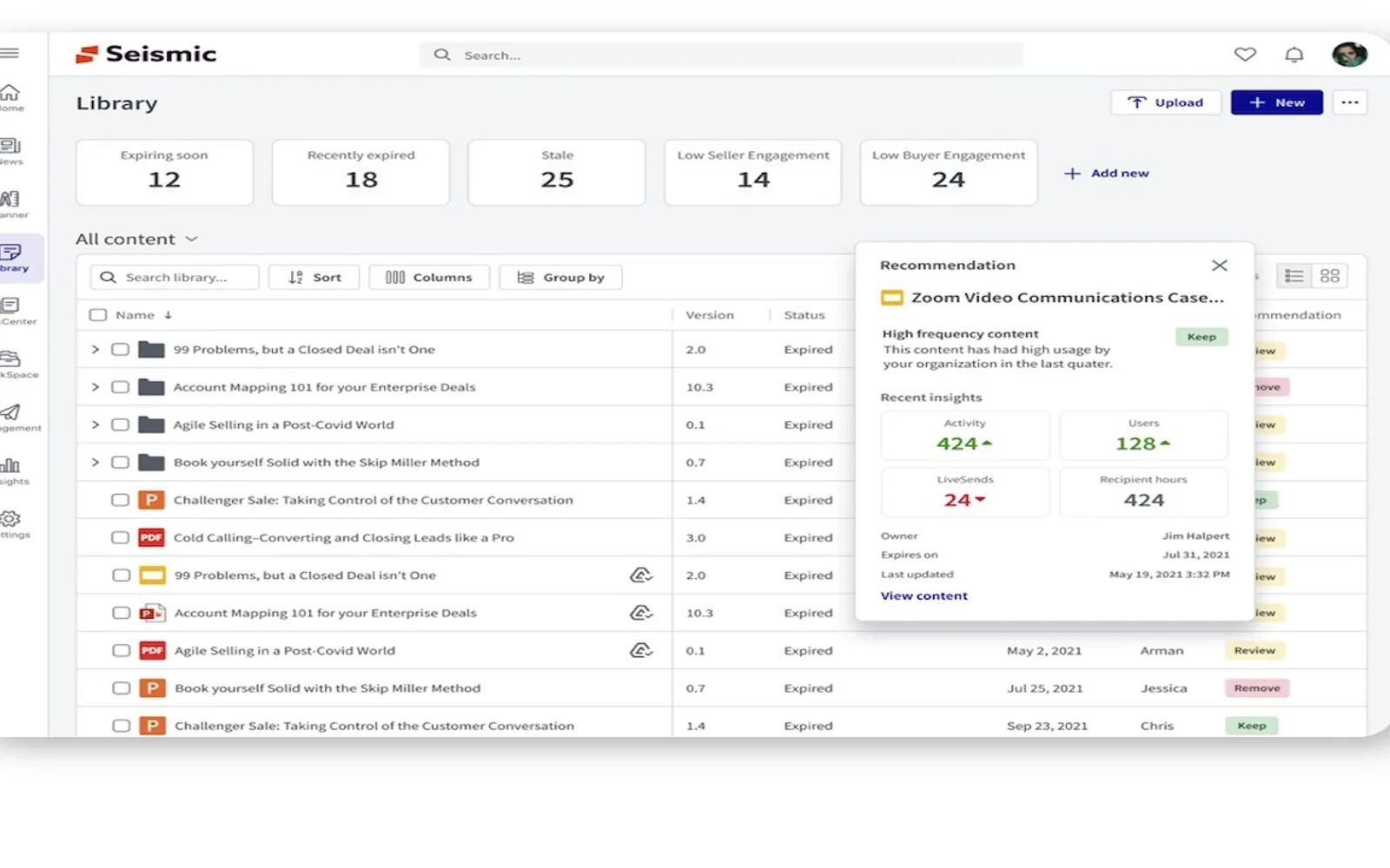 Seismic Enablement Cloud™ — screenshot from the Microsoft Marketplace listing