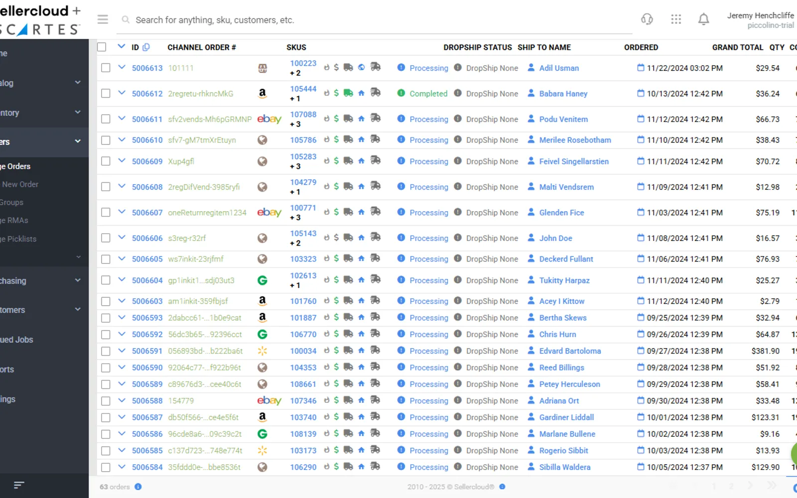 Sellercloud Integration — screenshot from the Microsoft Marketplace listing