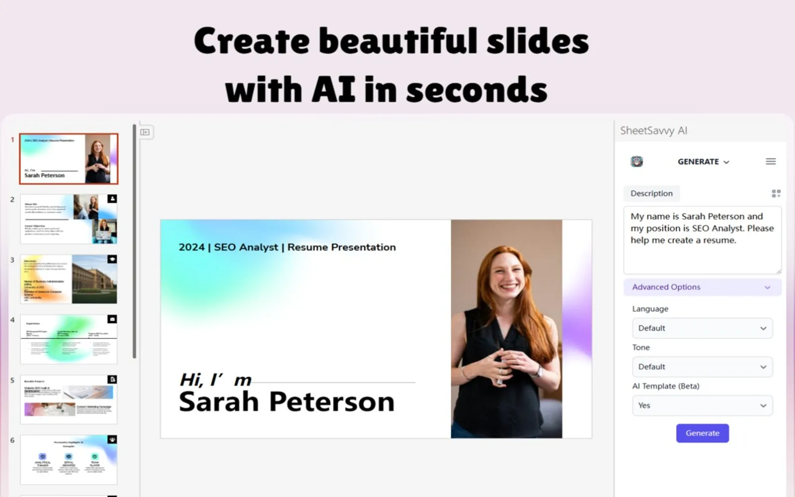 SheetSavvy AI — screenshot from the Microsoft Marketplace listing