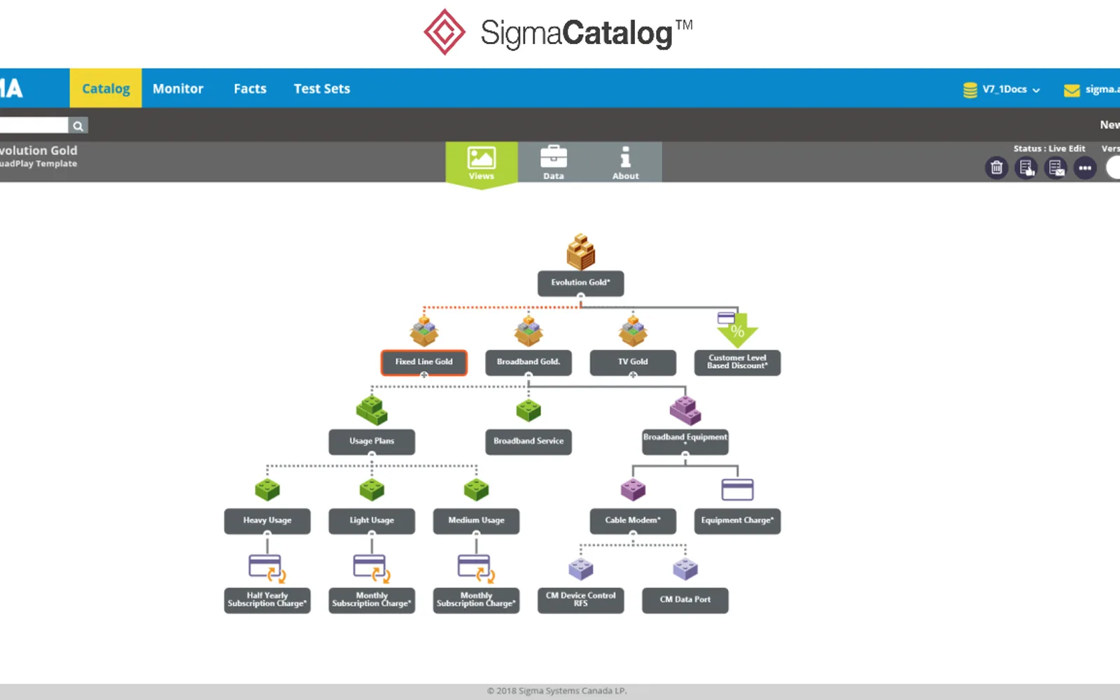 Sigma Catalog — screenshot from the Microsoft Marketplace listing