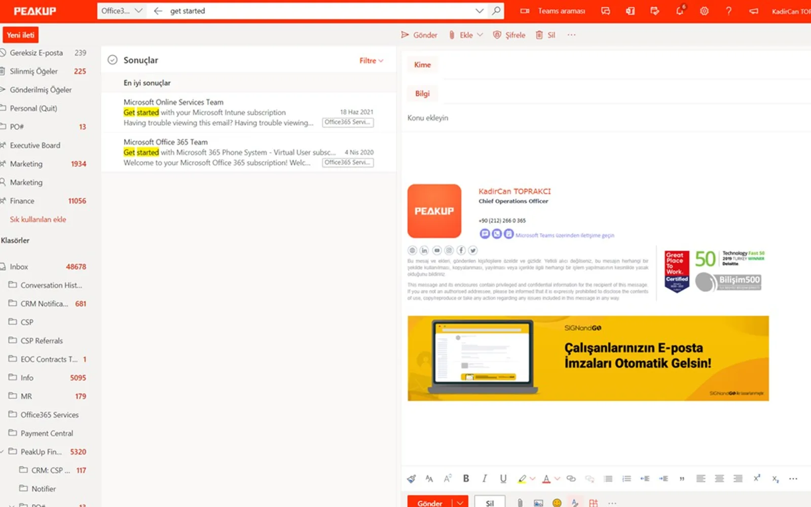 Sign&Go — screenshot from the Microsoft Marketplace listing