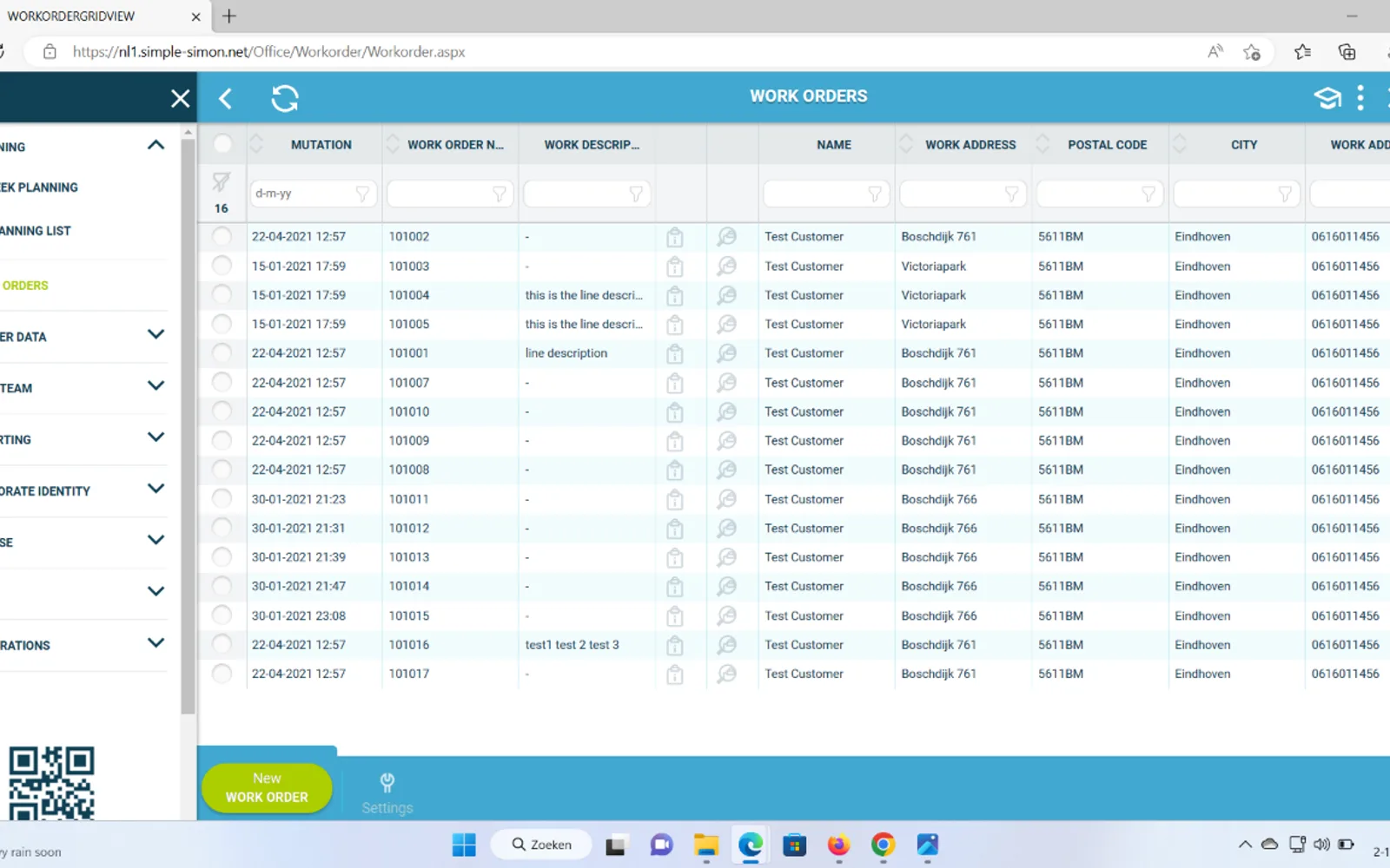 Simple-Simon — screenshot from the Microsoft Marketplace listing