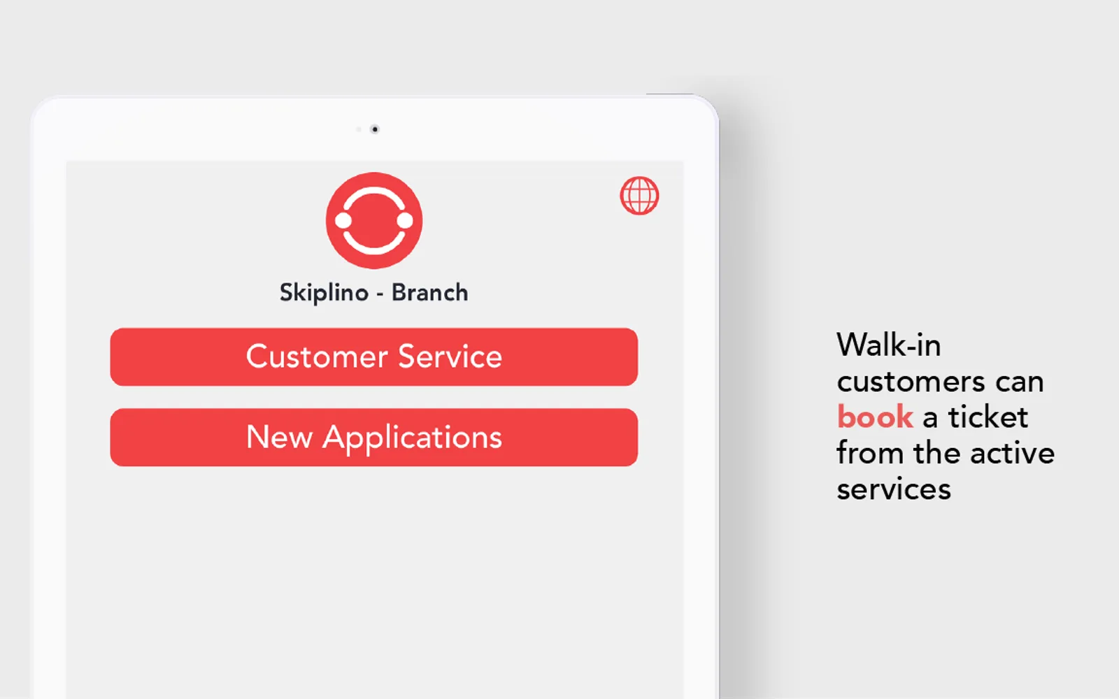 Skiplino — screenshot from the Microsoft Marketplace listing