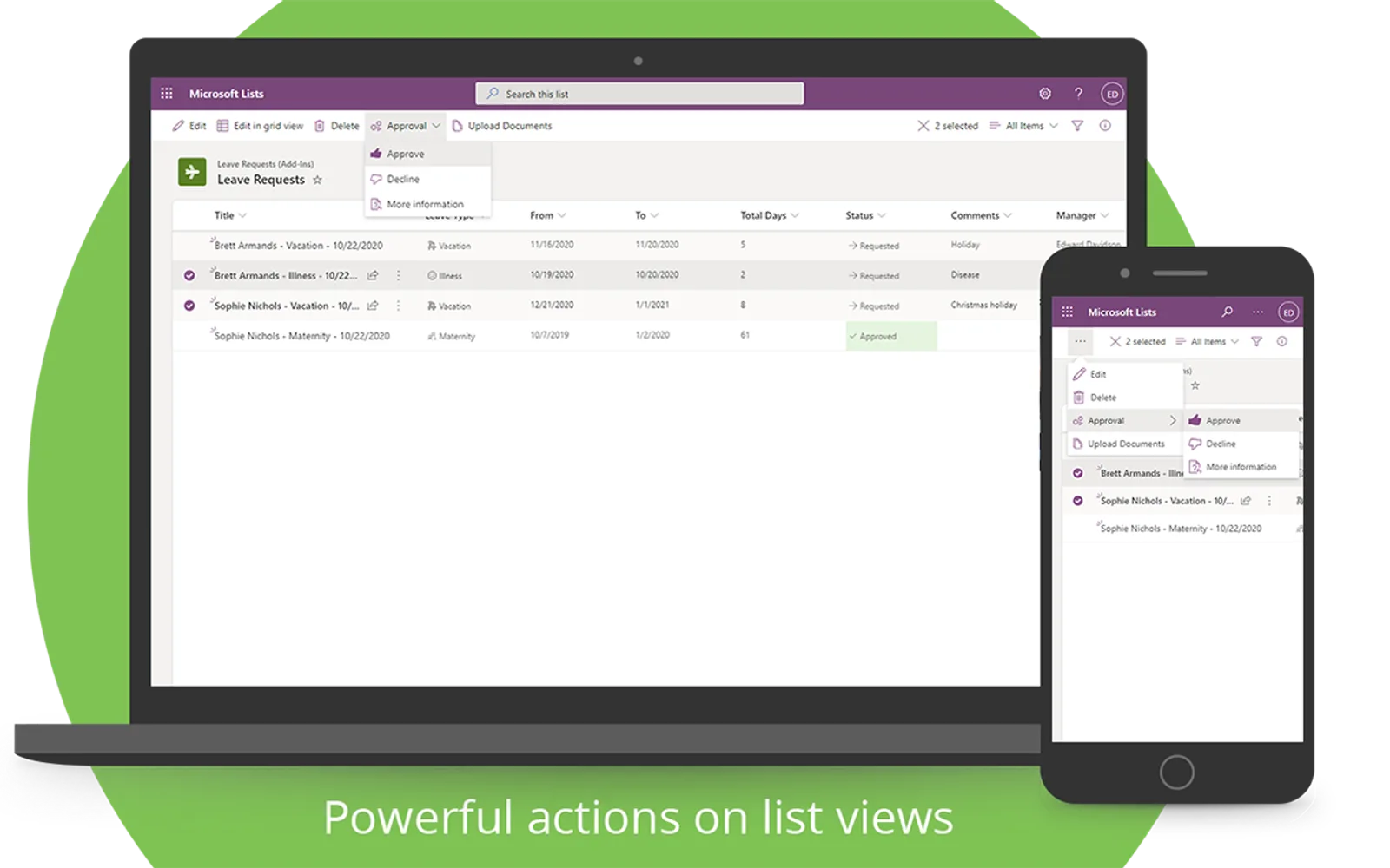 skybow Automation Actions — screenshot from the Microsoft Marketplace listing