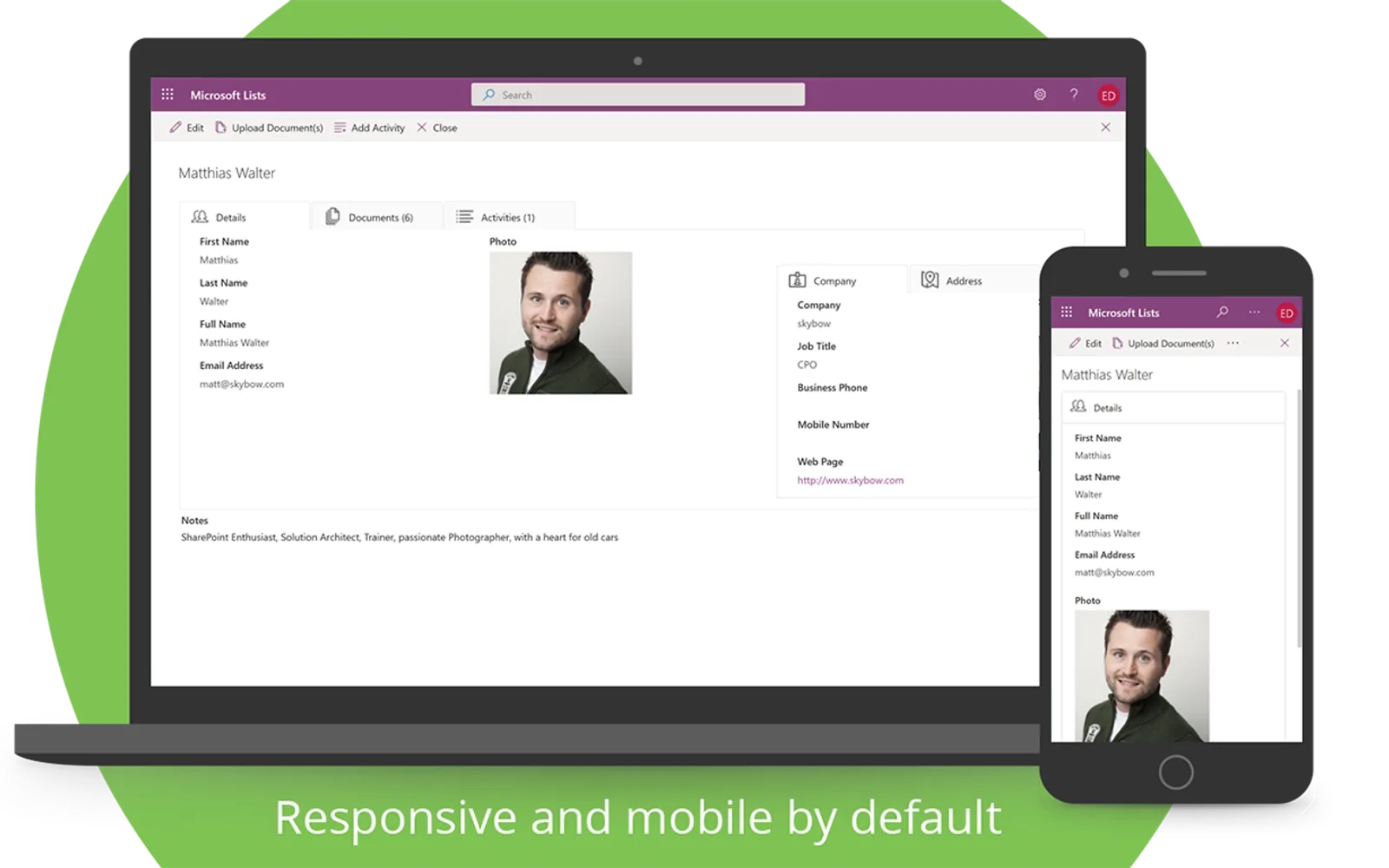 skybow Modern Forms PRO — screenshot from the Microsoft Marketplace listing