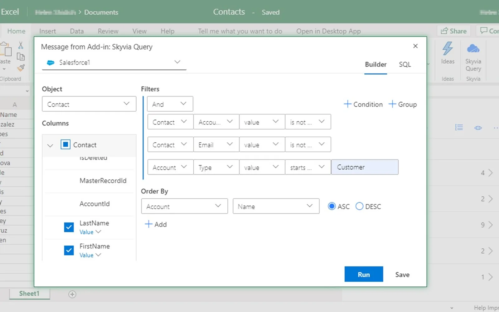 Skyvia Query — screenshot from the Microsoft Marketplace listing