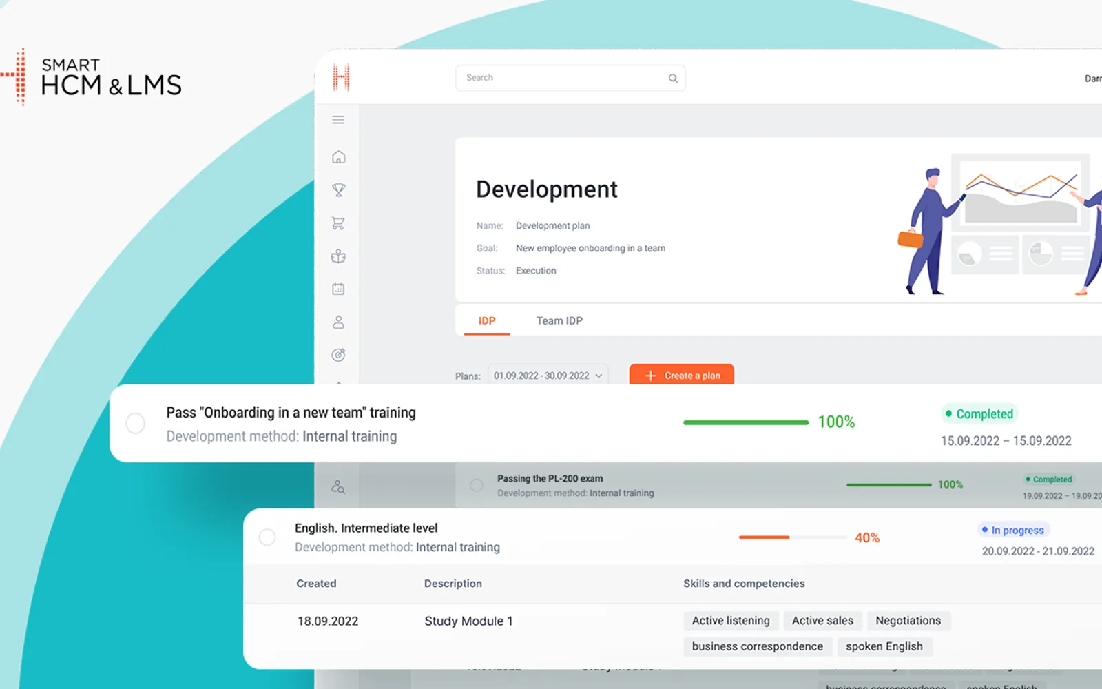 SMART HCM & LMS — screenshot from the Microsoft Marketplace listing