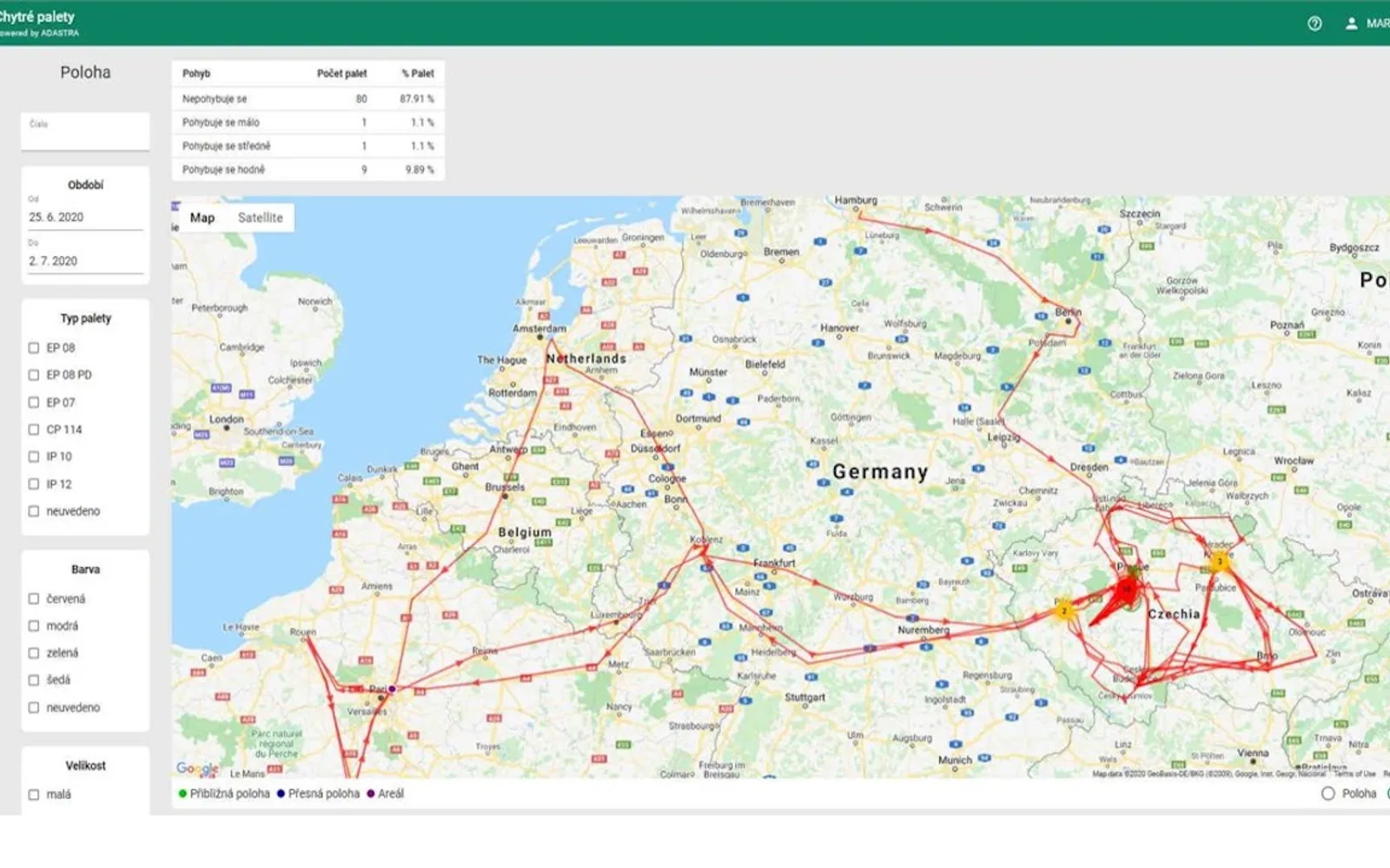 Smart pallet — screenshot from the Microsoft Marketplace listing