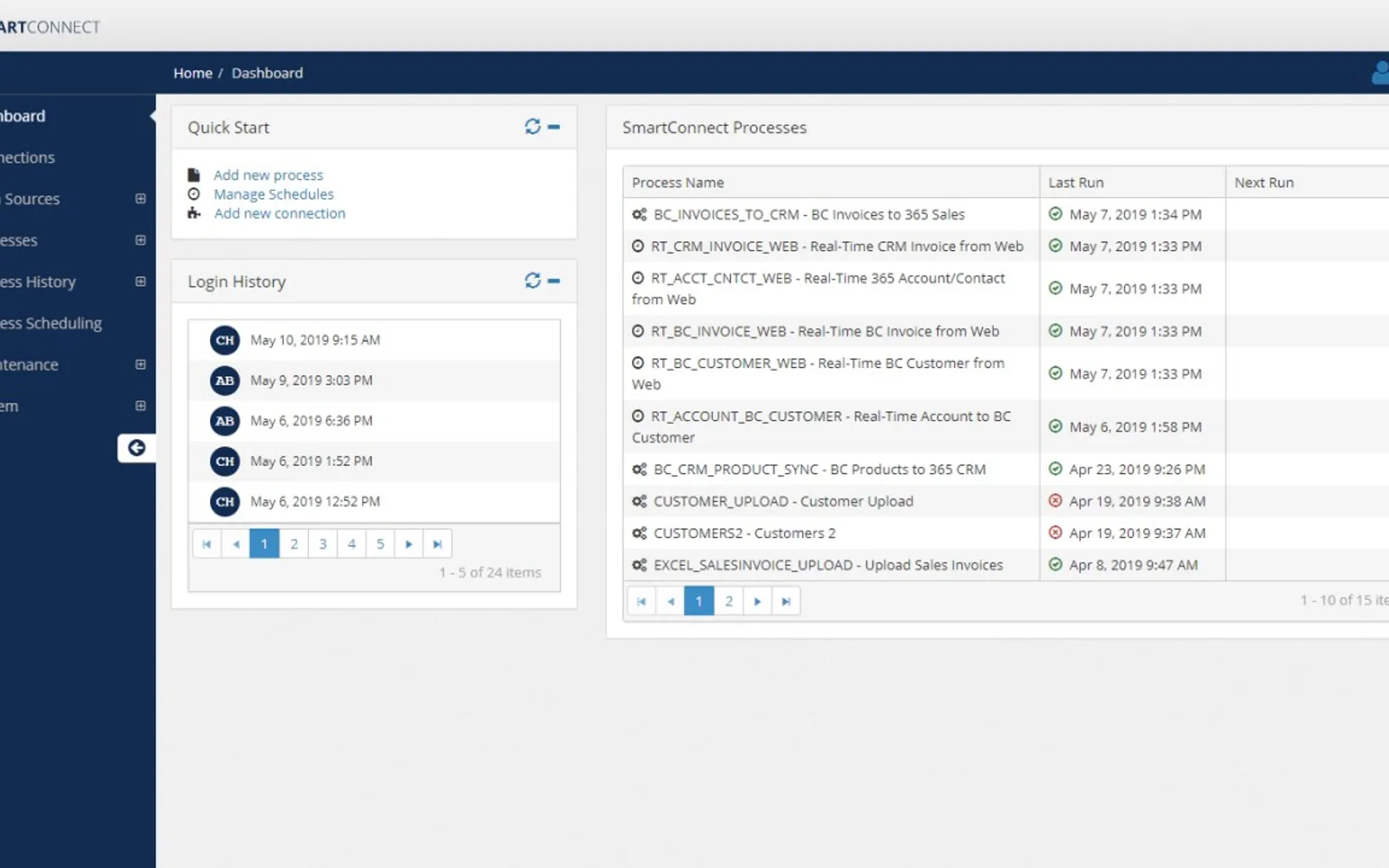 SmartConnect Change Tracking — screenshot from the Microsoft Marketplace listing