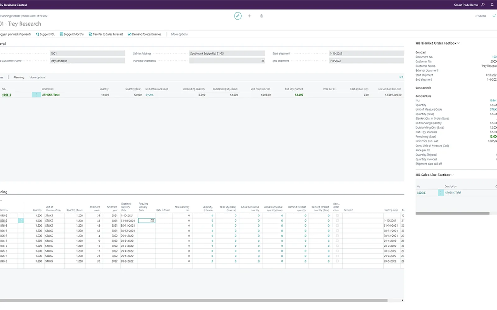 SmartTrade — screenshot from the Microsoft Marketplace listing