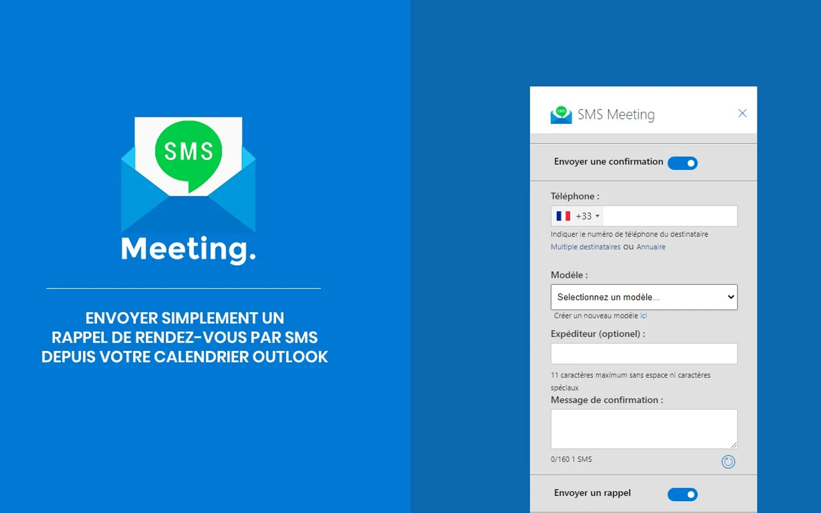 SMS Meeting — screenshot from the Microsoft Marketplace listing