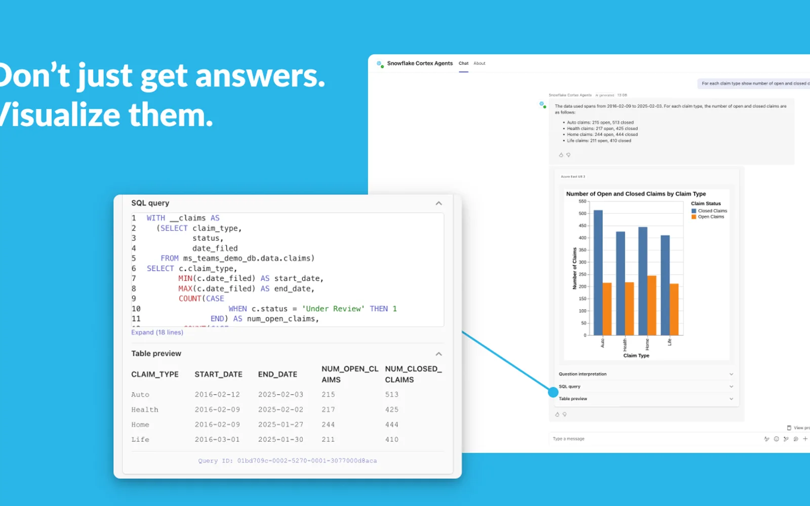 Snowflake Cortex Agents — screenshot from the Microsoft Marketplace listing